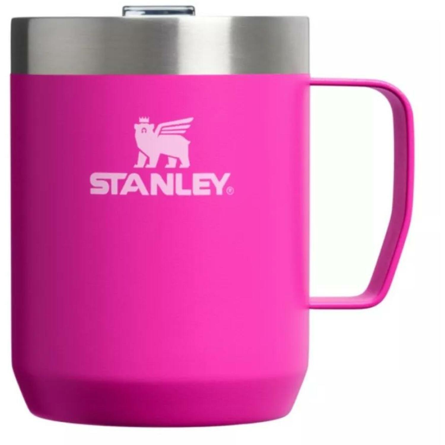 Stanley Кружка 2811444080 0,23L, нержавеющая сталь, розовая, сохраняет тепло до 1 ч, холод до 2 ч, холод с льдом до 10 ч (2811444080)
