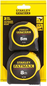 Mērlentes komplekts FATMAX Classic Tape Twin Pack 8m+5m FMHT31725-0 STANLEY (FMHT31725-0)