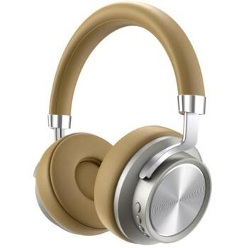 Lenovo bluetooth наушники HD800GOL, золотые, 32Ω, 105dB, Bluetooth, 20ч работы от аккумулятора, 1x USB, 20-20000Гц (HD800GOL)