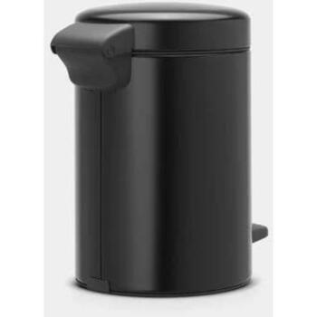 Brabantia NewIcon 113321 ведро с педалью, 3 л, 16,8 см, 26,4 см, нержавеющая сталь, тихое закрывание, защита от запахов (113321)