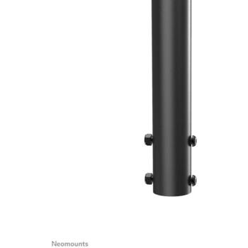 Neomounts монитор с потолочным креплением NS-EP100BLACK, h 1075 мм, ширина 52 мм, глубина 52 мм, вес 1860 г, черный, сталь (NS-EP100BLACK)