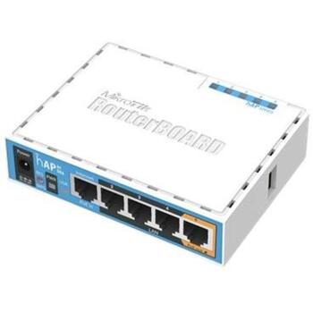 MikroTik hAP ac lite RB952Ui-5ac2nD, 802.11ac, 867 Mbit/s, 10/100 Mbit/s, 5x Ethernet, MU-MiMO, PoE (RB952Ui-5ac2nD)