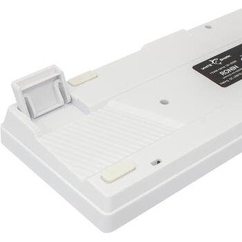 White Shark Klaviatūra RONIN-W-US, 31.1cm, 10.2cm, 3.8cm, RGB, 1.5m, 68 taustiņi, USB, membrāna, vadu, spēlētājiem (RONIN-W-US)