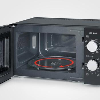Severin Микроволновая печь 7781, 20л, 1000Вт, 10 уровней мощности, 8 программ, LED дисплей, гриль, разморозка, защита от детей (7781)