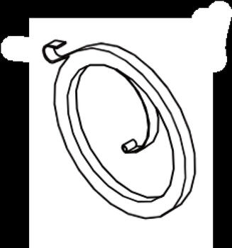Echo пружина P022054850, 0.05 кг, спиральная, 431SX, CS-4310SX (P022054850)