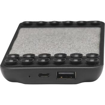 Denver Power Bank PBQ-4000 117140000310, 4000mAh, 5V 2A, 5V 2A общий выход, 1A беспроводной выход, USB-C + Micro USB (117140000310)