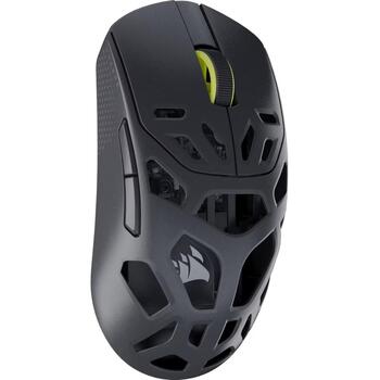 Corsair SABRE V2 PRO CH-931G100-WW spēļu pele, 33000 dpi, 2.4 GHz, Bluetooth, USB-C, optiskā, 5 pogas, melna (CH-931G100-WW)
