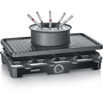 Severin RG 2347, fondī un rakletes kombinācija, 1400W, keramikas pārklājums, 8 personām, LED termostats (2347)