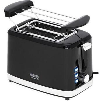Adler Tosteris CR 3218, 900W, 2, plastmasa, 6 līmeņi, drupaču paplāte, atkausēšana, automātiska izslēgšanās (CR 3218)