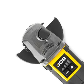 JCB JCB-18PKIT-4 Professional 18V instrumentu komplekts urbjmašīna-skrūvgriezis 75Nm leņķa slīpmašīna 125mm 2x5.0Ah akumulatori 4.5A lādētājs (JCB-18PKIT-4)