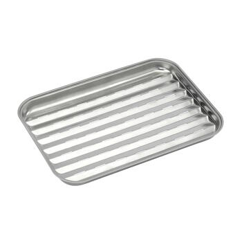 Barbecook многоразовый поддон для гриля из нержавеющей стали для овощей и мелких продуктов 34.5x24x3см BC-ACC-7079 (BC-ACC-7079)