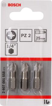 Urbjmašīnām/skrūvgriežiem SKRŪVGRIEŽA UZGALIS EXTRA HARD, 2607001558 BOSCH (2607001558)