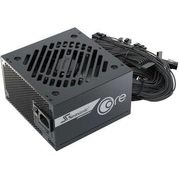SEASONIC barošanas bloks CORE GC-850 ATX 3.1 SRP-CGC851-A5A32SF, 850 W, 100 - 240 V, 120 mm, 1x20+4 pin, 2xSATA (SRP-CGC851-A5A32SF)