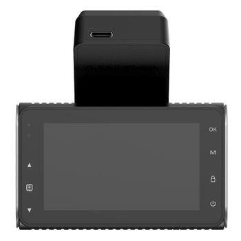 Dahua автомобильный видеорегистратор S10 4K+1K 105° WiFi 3inch TFT дисплей запись столкновений G-Sensor Черный (S10)