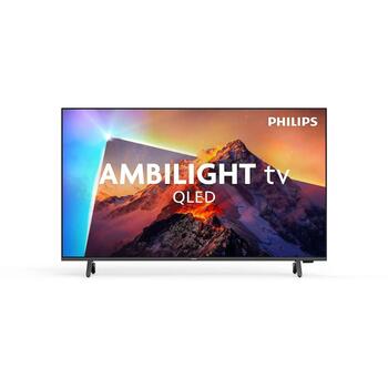 Philips QLED televizors 43PQS8611/12, 43 collas, 4K UHD, 3840 x 2160 pikseļi, 60 Hz, Smart TV, Titan OS, Ambilight, AmbiScape (43PQS8611/12)