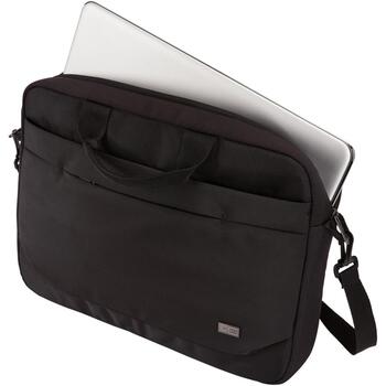 Case Logic Чехол для ноутбука ADVA117 BLACK, 43,9см, полиэстер, плечевой ремень, ручка, передний карман (ADVA117 BLACK)