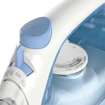 Philips Tvaika gludeklis DST1030/20, 2000W, 1.6m vads, 0.25L ūdens tvertne, 20g/min nepārtraukta tvaika (DST1030/20)