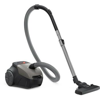 Philips пылесос XD2152/12, 850 W, 3 L, цилиндрический, сухая уборка, мешок для пыли, черный/серый (XD2152/12)