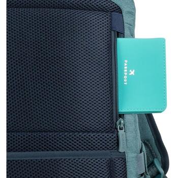 Rivacase рюкзак Suzuka 7760AQUAMARINE, 39.6см, 17л, 550г, водоотталкивающий, карман для планшета (7760AQUAMARINE)