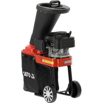 Yato zaru smalcinātājs YT-85580, 3.5 kW, 196 cm³, 45 mm, 30 l, benzīna, četrtaktu, LONCIN LC1P70FC, manuāla palaišana, 3000 min⁻¹ (YT-85580)