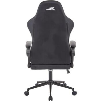 Baracuda Игровое кресло WHALE, 150кг, 90°–150°, PU + поролон, 1D подлокотники, черный/оранжевый (WHALE)