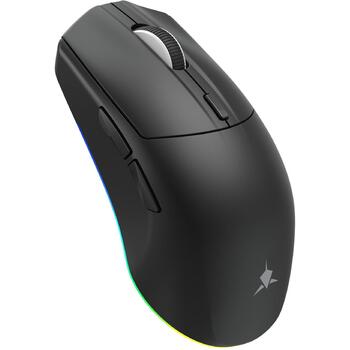 White Shark CADOR-B WGM-5020 игровая мышь, 6 кнопок, 6400-10000 DPI, 1000 Гц, BT/2.4GHz/провод, RGB, 500 mAh, 69 г (CADOR-B)