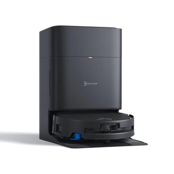 Ecovacs робот-пылесос DEEBOT T80S OMNI BLACK, 24800 Па, 6400 мАч, влажная и сухая уборка, Wi-Fi, черный (T80S OMNI BLACK)