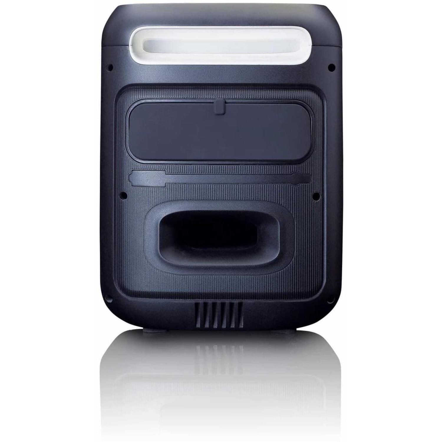 Lenco PA-101BK Bluetooth-колонка, 100 Вт RMS, IPX4, 14 ч, LED, TWS, микрофон, USB (PA-101BK)