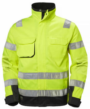 Helly Hansen Hi-vis jaka ALNA 77210_369-L, 0.937kg, 70% poliesteris, 30% kokvilna, CL3, YKK rāvējslēdzējs, krūšu kabatas (77210_369-L)