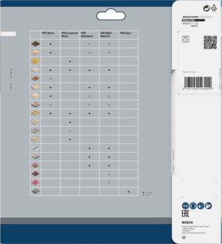 Ripzāģa disks 190x30mm Multi material, Rokas ripzāģiem PRO MULTI MATERIAL RIPZĀĢA ASMENS, 2608640509, BOSCH (2608640509)