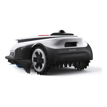 Ecovacs GOAT A1600 LiDAR PRO robotizēts zāles pļāvējs bez vada 1600m² 330mm LiDAR navigācija Melns Balts (GOAT A1600)