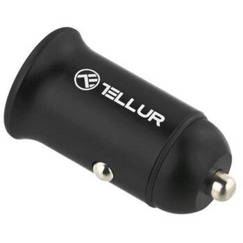 Tellur Auto lādētājs TLL151251, 60W, 3A, USB Type-C, ātrā uzlāde, melns (TLL151251)
