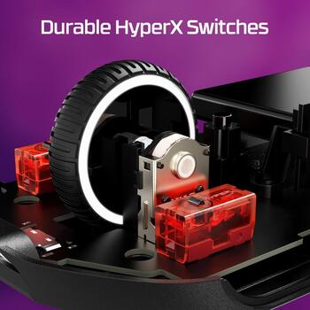 HyperX Pulsefire Haste 2 беспроводная игровая мышь 6N0A9AA, 26000 dpi, 650 ips, 50 G, 1000 Hz, 6 кнопок, 100 млн нажатий, RGB (6N0A9AA)