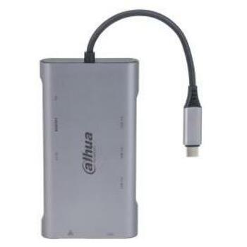 Dahua TC39 док-станция 9в1 USB-C, 1 HDMI, 1 RJ45, 3 USB 3.0, 1 SD, 1 15pin D-sub, 10 Гбит/с, 1000 Мбит/с (TC39)