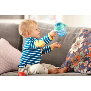 Philips Avent Easy Sip учебная чашка SCF551/05, 200мл, 6М+, силиконовый носик, без БФА, можно мыть в посудомоечной машине (SCF551/05)