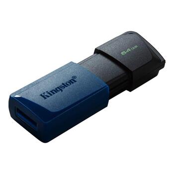Kingston USB 3.2 флешка DTXM/64GB, 64GB, USB 3.2 Gen 1, 1 шт, -20 - 85 °C, 0 - 60 °C (DTXM/64GB)