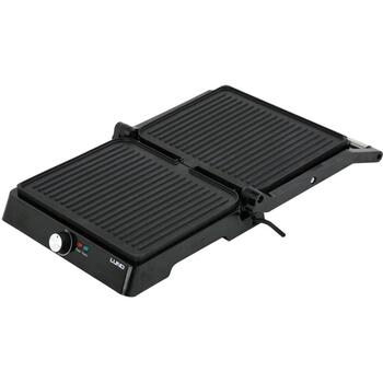 Lund kontaktu grils 67451, 2200W, 290x230mm, 220-240V, 50/60Hz, 90/180 grādi, temperatūras kontrole, nepiedegošs pārklājums (67451)
