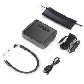 Mova portatīvais auto gaisa kompresors MAP001 120 W 3x2600 mAh Battery Pelēks (MAP001)