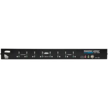 Aten 8-Port USB DVI/Audio KVM переключатель CS1768-ATA-G, 8 x KVM/audio, DC 5 V, OSD, 2-портовый USB хаб, HDCP (CS1768-ATA-G)