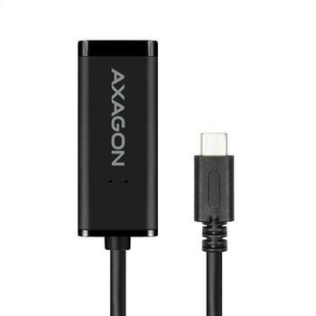 Axagon USB-C гигабитный Ethernet адаптер ADE-SRC, 1000 Mbit/s, 1 RJ-45 порт, USB питание, Plug and Play, поддержка VLAN (ADE-SRC)