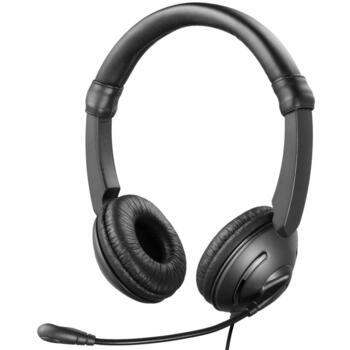 Sandberg Austiņas 326-15, 1.8m, 100 dB, 32 Ω, 2 x 3.5 mm, 30-16000 Hz, vienvirziena mikrofons, pasīvā trokšņu slāpēšana (326-15)