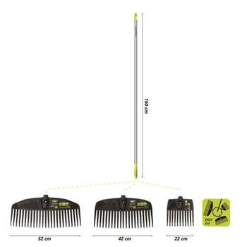 Alumīnija kāts 160 cm lapu grābeklim EPOCA HABITAT 23577 (23577)