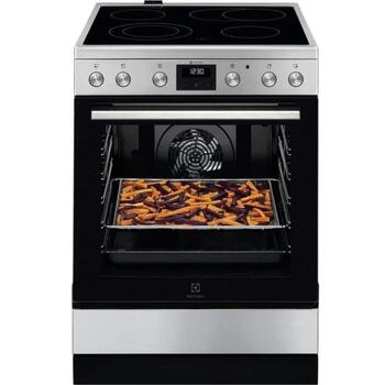 Electrolux электрическая плита LKR64022AX, 73л, 10300Вт, 230В, стеклокерамическая поверхность, AirFry (LKR64022AX)
