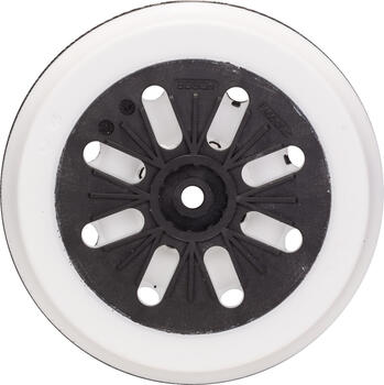 Slīpēšanas pamatne GEX 150 AC/Turbo, Ekscentra slīpmašīnām SLĪPĒŠANAS PAMATNE AR 8 ATVERĒM, 2608601185, BOSCH (2608601185)