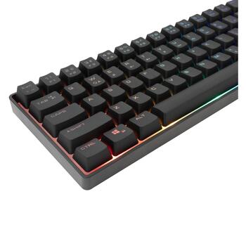 White Shark Клавиатура GLADIUS-US, 85/86 клавиш, USB 2.0, 1,5м, черный, мембрана, подсветка, 19 клавиш анти-голосование (GLADIUS-US)