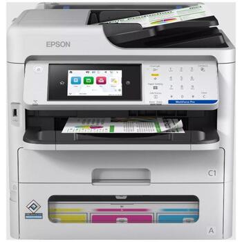 Epson WorkForce Pro EM-C800RDWF C11CK19401, 4-в-1, A4, 25 стр/мин, 1200 x 2400 dpi, Wi-Fi, ADF, автоматическая двусторонняя печать (C11CK19401)