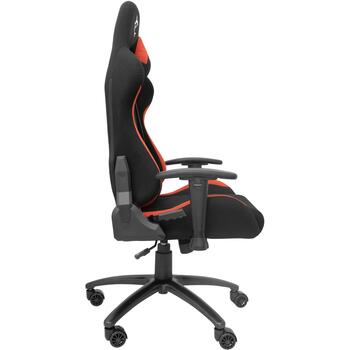 White Shark DARK DEVIL игровое кресло, 120кг, 46-56см, 160°, 2D подлокотники, подушки для головы и поясницы, черный/красный (DARK DEVIL)