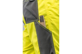 Hogert HT5K364-XL, augstas redzamības bikses, XL (54), 80% poliesters, 20% kokvilna, 270 g/m², EN ISO 20471 1. klase, CAT.II (HT5K364-XL)