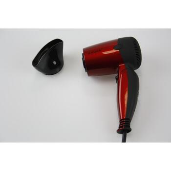 Brock HD 8501 RD фен, 1600 Вт, 220-240В, 50/60Гц, 2 режима температуры, 2 скорости, ионизация, функция холодного воздуха (HD 8501 RD)