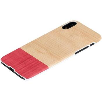 Man&Wood Чехол для смартфона M7645W, 6.1, Розовый, натуральное дерево, поликарбонат, Apple iPhone XR (M7645W)